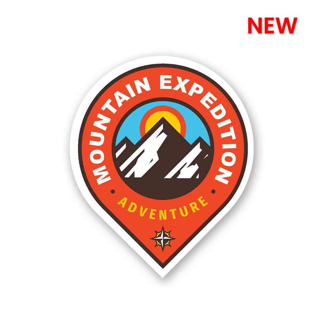 Mountain Expedition Sticker - Stickers | STICK IT UP