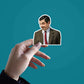 Mr Bean Meme Face sticker waterproof vinyl decal for laptop, bike, car & bottle