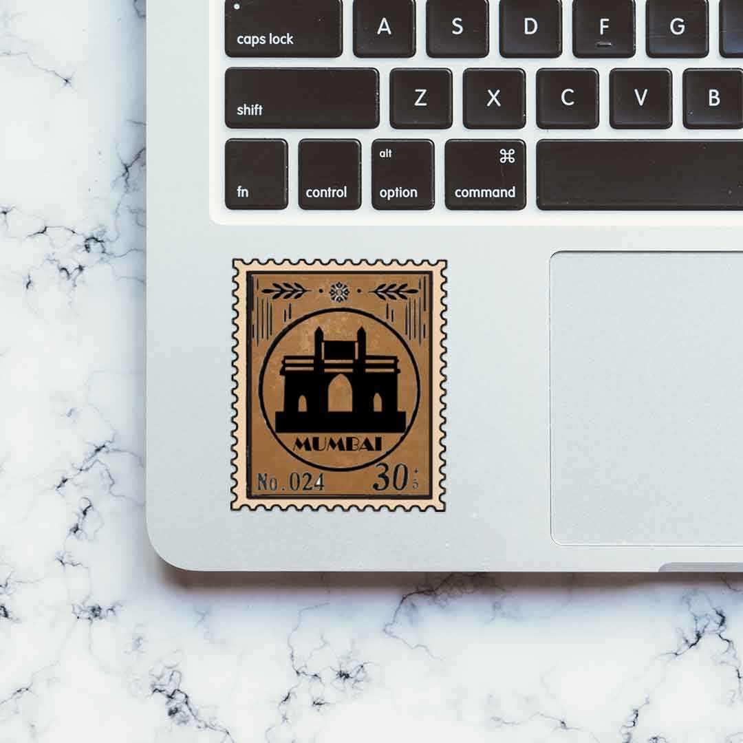 Mumbai Sticker waterproof vinyl decal for laptop, bike, car & bottle