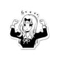 Muscular Anya Sticker waterproof vinyl decal for laptop, bike, car & bottle