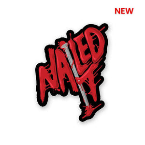 Nailed It Sticker waterproof vinyl decal for laptop, bike, car & bottle