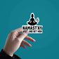 NamaSTAY Sticker waterproof vinyl decal for laptop, bike, car & bottle