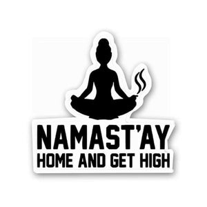 NamaSTAY Sticker waterproof vinyl decal for laptop, bike, car & bottle