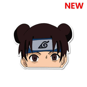 Naruto girl Sticker waterproof vinyl decal for laptop, bike, car & bottle