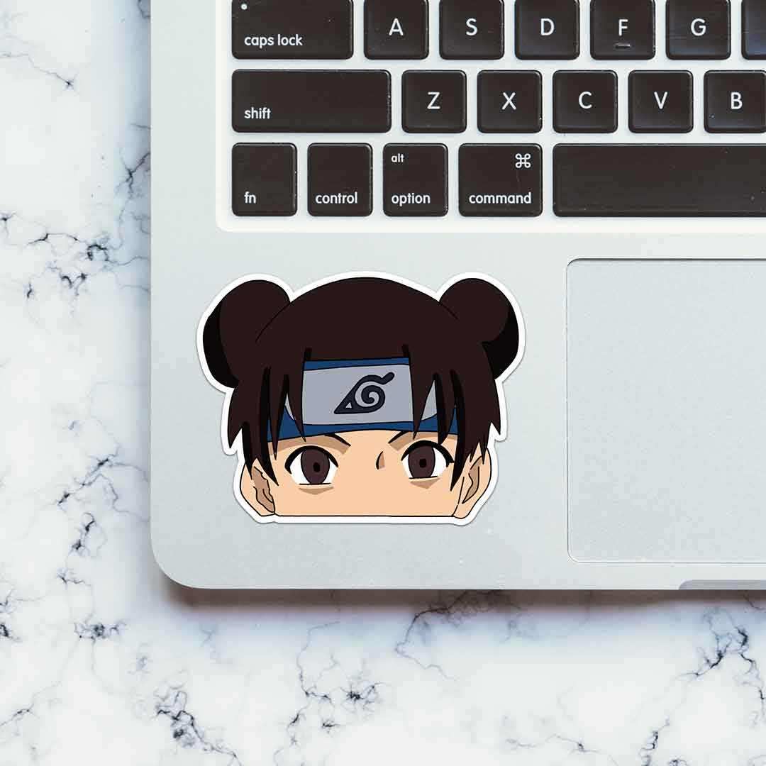 Naruto girl Sticker waterproof vinyl decal for laptop, bike, car & bottle