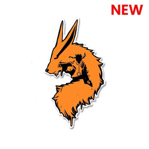 Naruto kurama 2 Sticker waterproof vinyl decal for laptop, bike, car & bottle