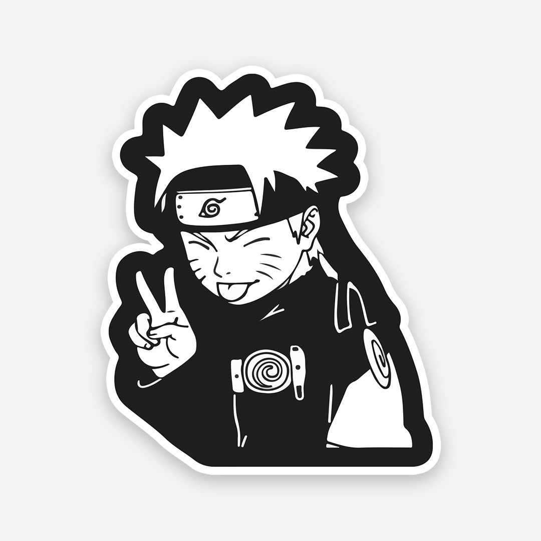 Naruto - sticker waterproof vinyl decal for laptop, bike, car & bottle