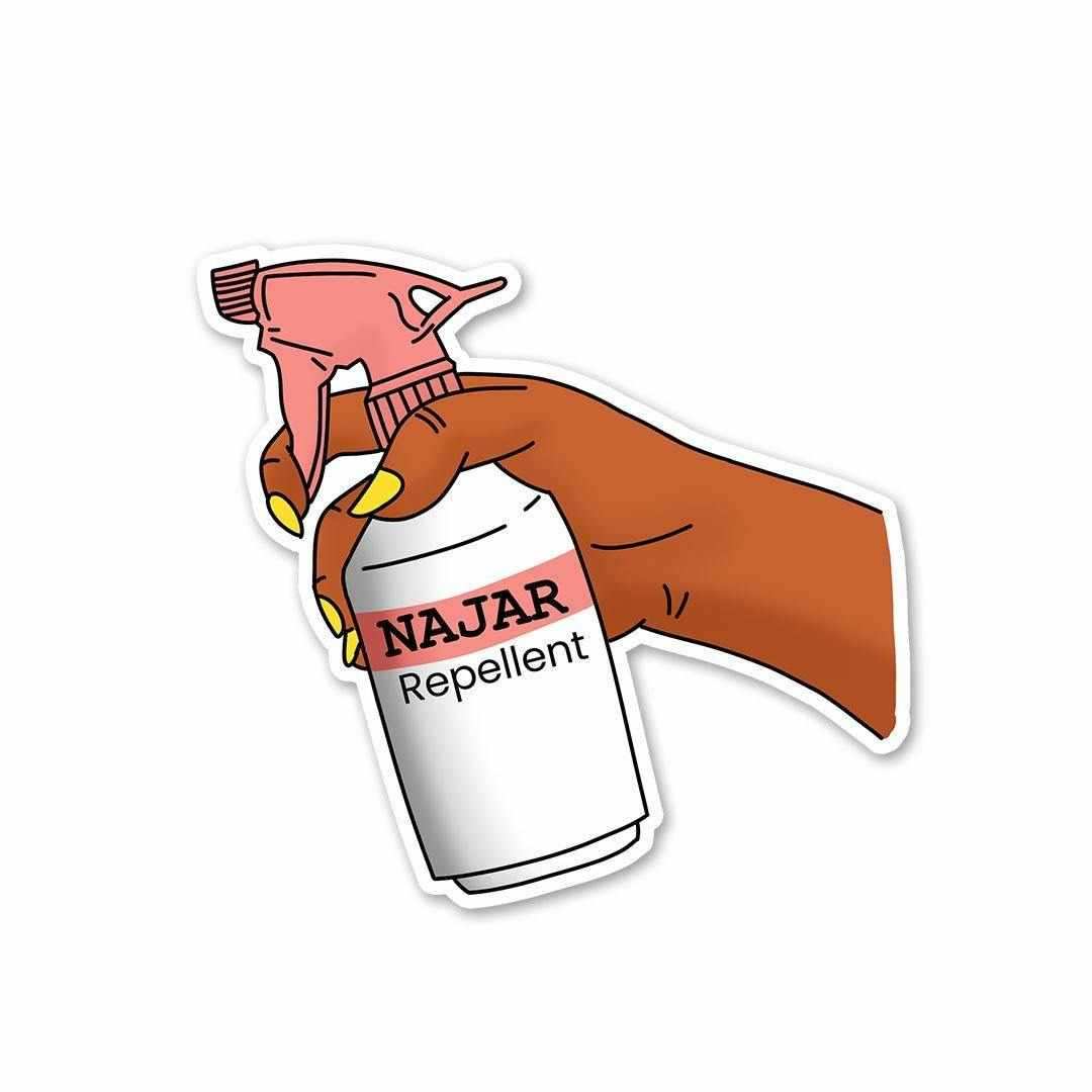Nazar Repellent Sticker - Stickers | STICK IT UP