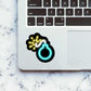 Neon Bomb Sticker waterproof vinyl decal for laptop, bike, car & bottle