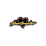 Neon Heartbreaker Sticker waterproof vinyl decal for laptop, bike, car & bottle