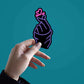Neon Oppa Saranghae Sticker waterproof vinyl decal for laptop, bike, car & bottle