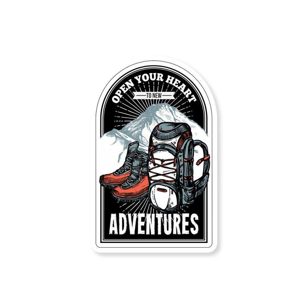 New Adventures Sticker - Stickers | STICK IT UP