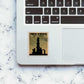 New Delhi - Qutub Minar Sticker waterproof vinyl decal for laptop, bike, car & bottle