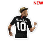 Neymar jr Sticker waterproof vinyl decal for laptop, bike, car & bottle