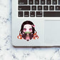 Nezuko Chan sticker waterproof vinyl decal for laptop, bike, car & bottle