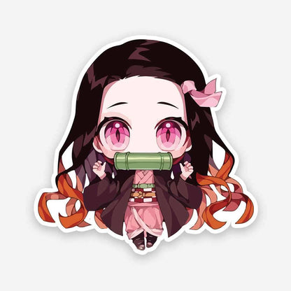 Nezuko Chan sticker - STICK IT UP