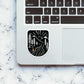 Night Camp Sticker waterproof vinyl decal for laptop, bike, car & bottle