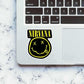 Nirvana Sticker waterproof vinyl decal for laptop, bike, car & bottle