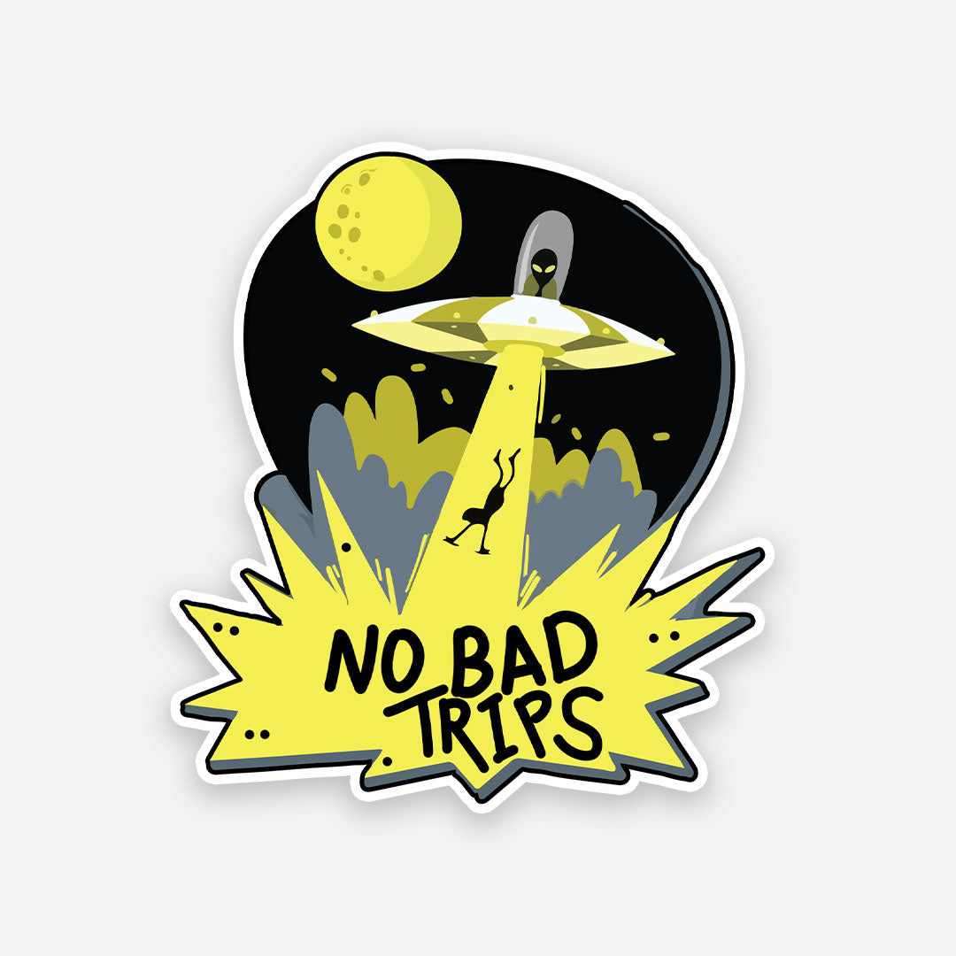 No Bad Trips sticker - Stickers | STICK IT UP