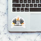 No Pain No Gain Sticker waterproof vinyl decal for laptop, bike, car & bottle