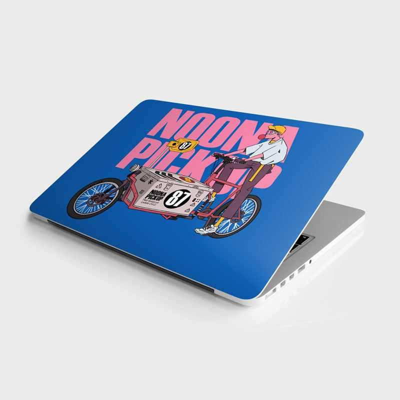 Noona Pickup Laptop Skin waterproof vinyl decal for laptop, bike, car & bottle