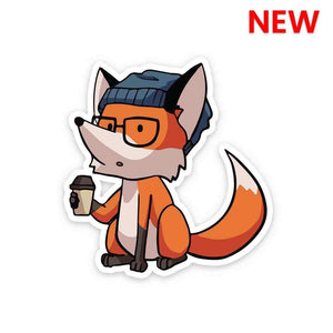Not so morning Sticker waterproof vinyl decal for laptop, bike, car & bottle