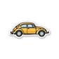 Old School Beetle Sticker waterproof vinyl decal for laptop, bike, car & bottle