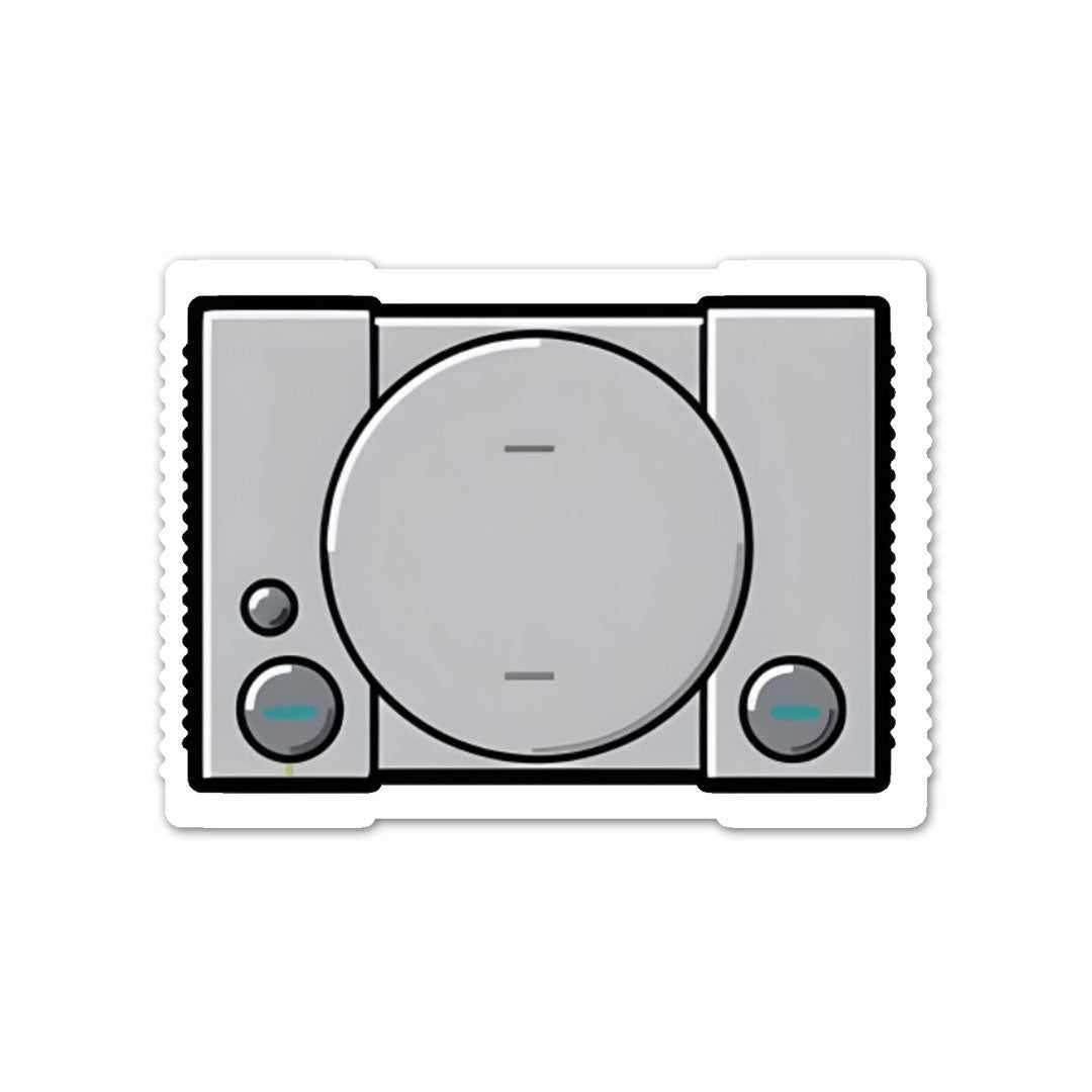 OLD SCHOOL PS Sticker waterproof vinyl decal for laptop, bike, car & bottle