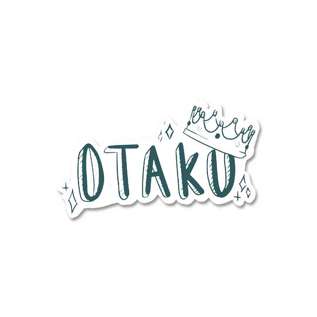 OTAKU Sticker waterproof vinyl decal for laptop, bike, car & bottle