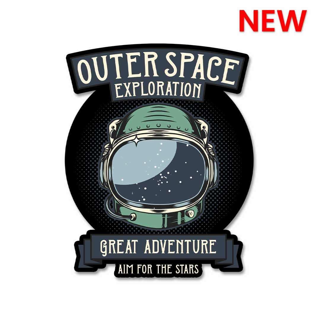 Outer Space Sticker - Stickers | STICK IT UP