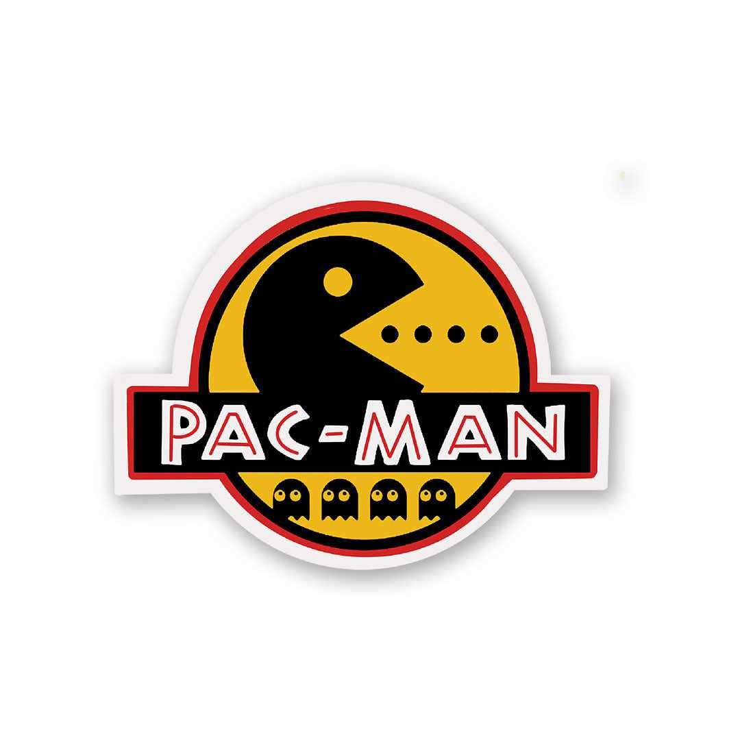 PAC - MAN Sticker waterproof vinyl decal for laptop, bike, car & bottle