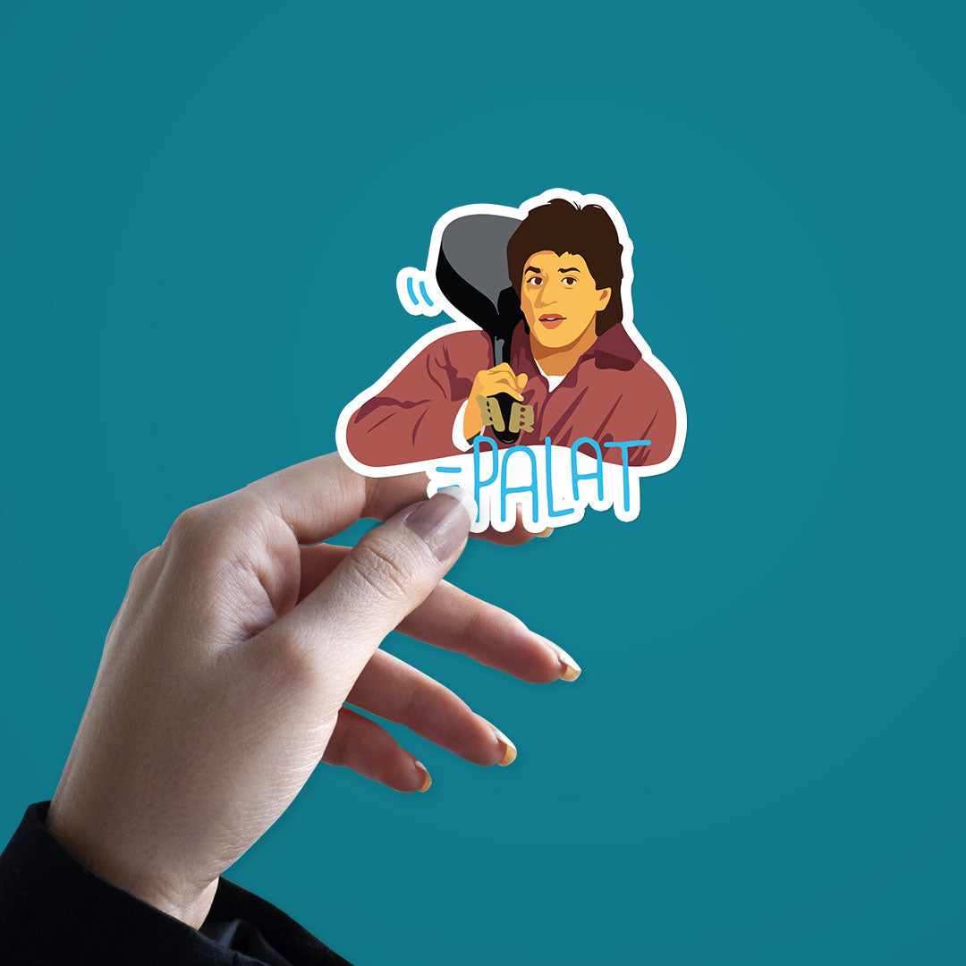 PALAT Sticker waterproof vinyl decal for laptop, bike, car & bottle