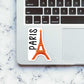 Paris Sticker waterproof vinyl decal for laptop, bike, car & bottle