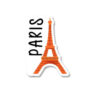 Paris Sticker waterproof vinyl decal for laptop, bike, car & bottle