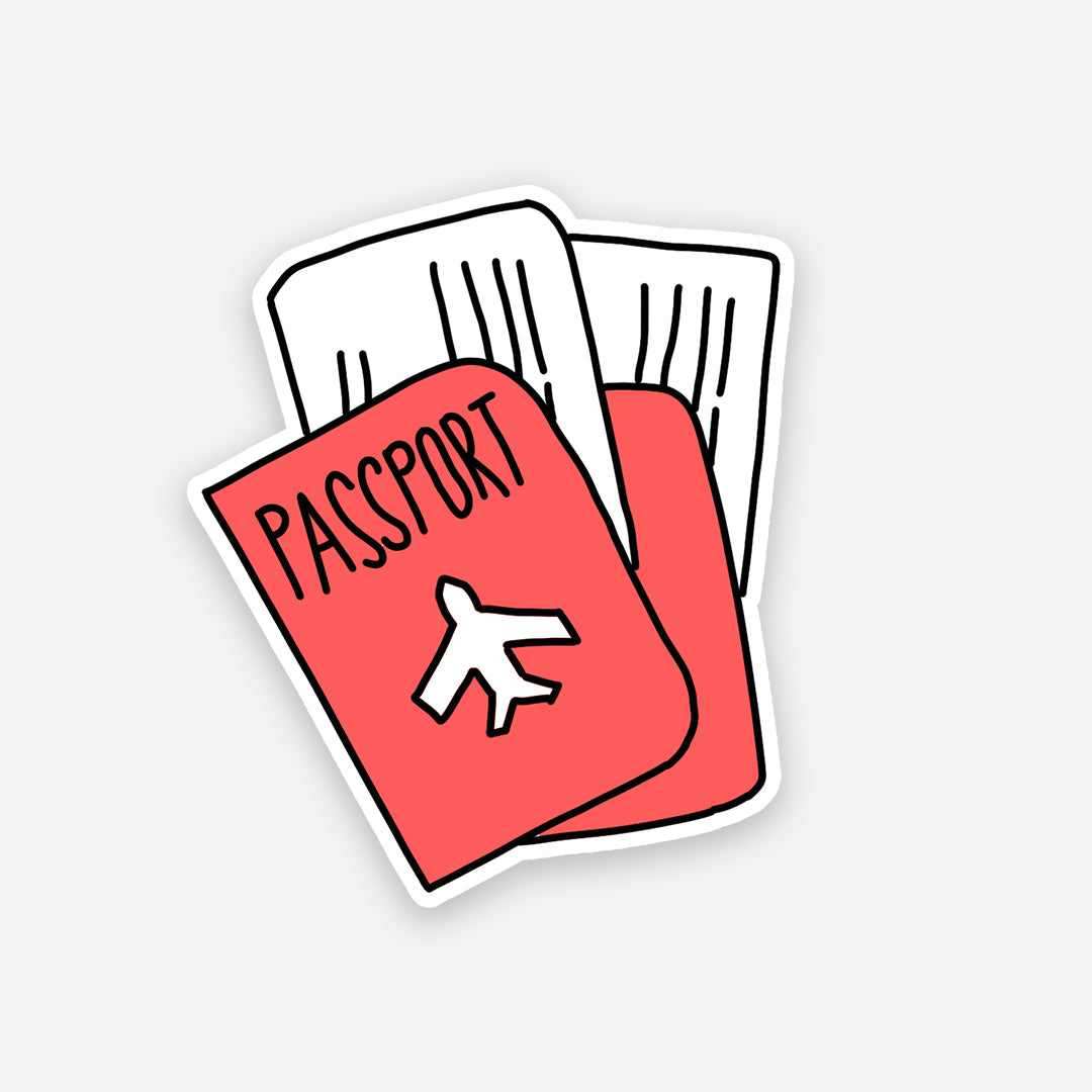 Passport sticker - Stickers | STICK IT UP