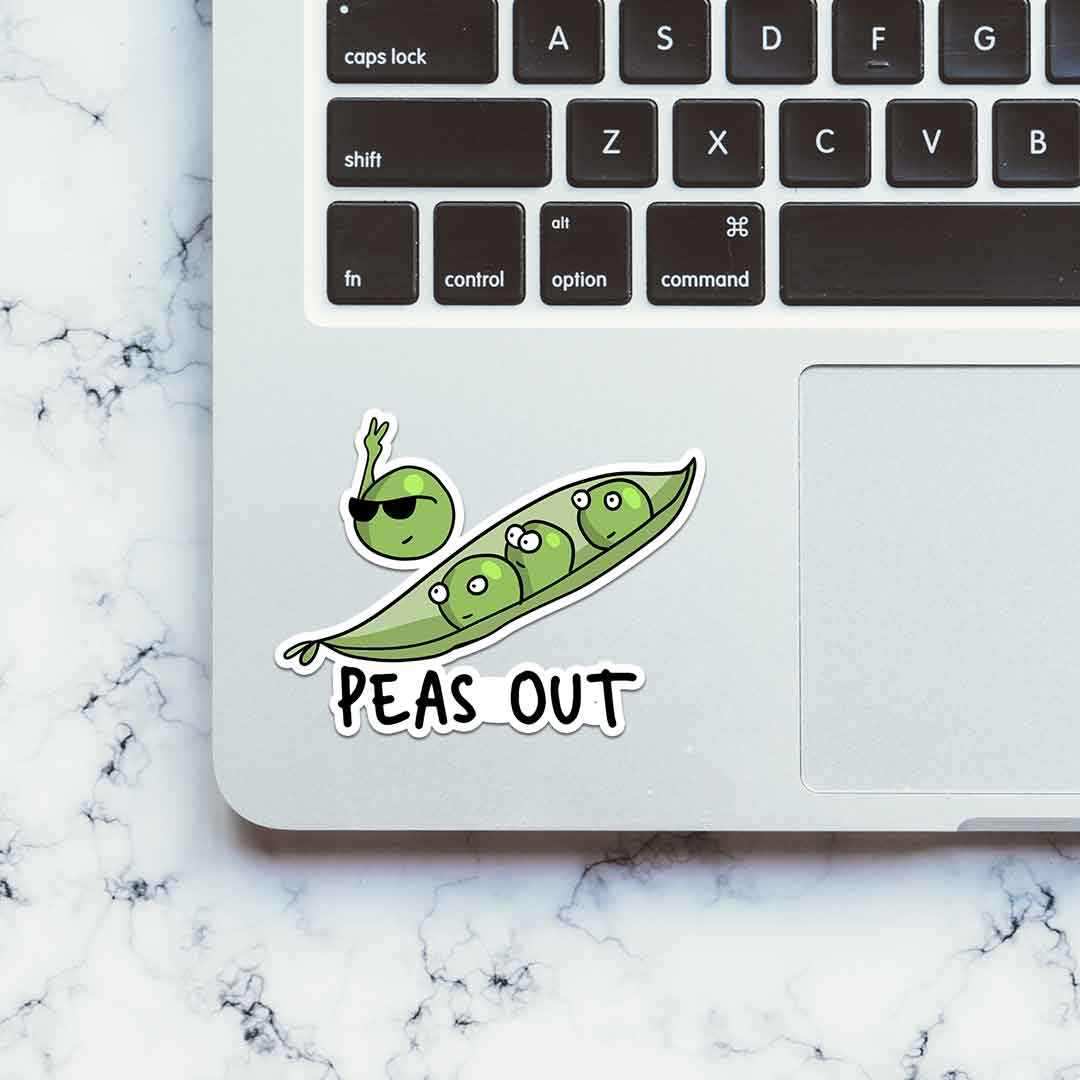 PEAS out Sticker - STICK IT UP