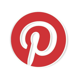 Pinterest Logo Sticker waterproof vinyl decal for laptop, bike, car & bottle
