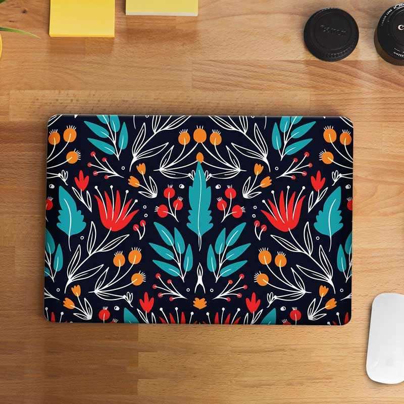 Plant Pattern 2 Laptop Skin waterproof vinyl decal for laptop, bike, car & bottle