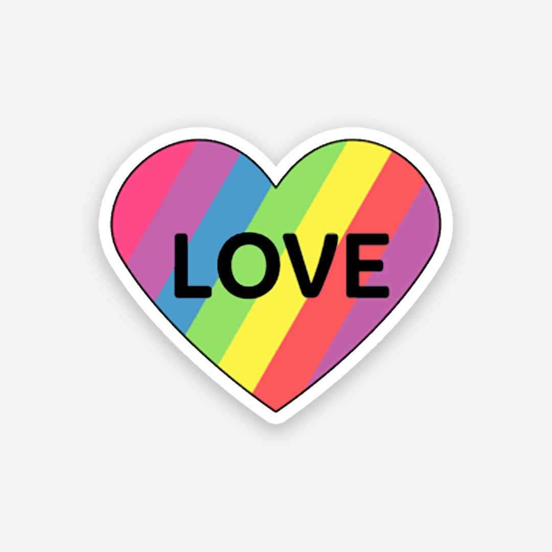 Pride Love sticker - Stickers | STICK IT UP