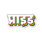 Pride Sticker waterproof vinyl decal for laptop, bike, car & bottle