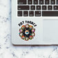 PSY TRANCE sticker waterproof vinyl decal for laptop, bike, car & bottle