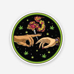 Puff Puff Pass sticker waterproof vinyl decal for laptop, bike, car & bottle