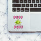 Puff Puff Weed - Weed Sticker waterproof vinyl decal for laptop, bike, car & bottle
