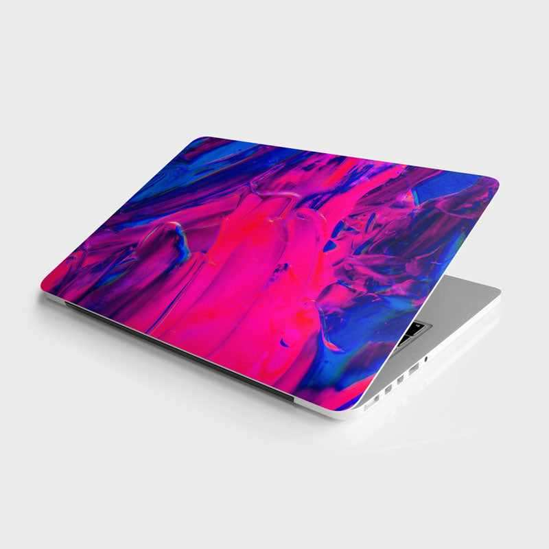 Purple Pattern Laptop Skin waterproof vinyl decal for laptop, bike, car & bottle