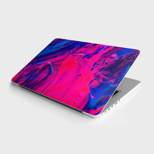 Purple Pattern Laptop Skin waterproof vinyl decal for laptop, bike, car & bottle