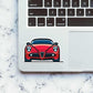 Racer Car Sticker waterproof vinyl decal for laptop, bike, car & bottle