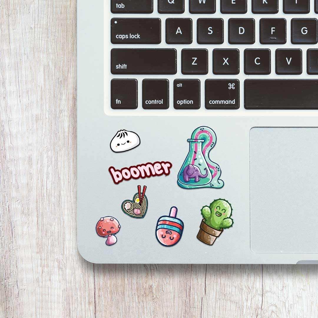 Random Chemistry Mini Stickers Sheet waterproof vinyl decal for laptop, bike, car & bottle