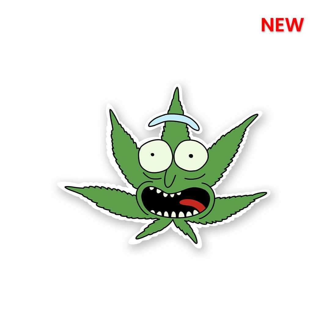 RICK-WEED Sticker - Stickers | STICK IT UP