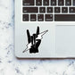Rock on Sticker waterproof vinyl decal for laptop, bike, car & bottle