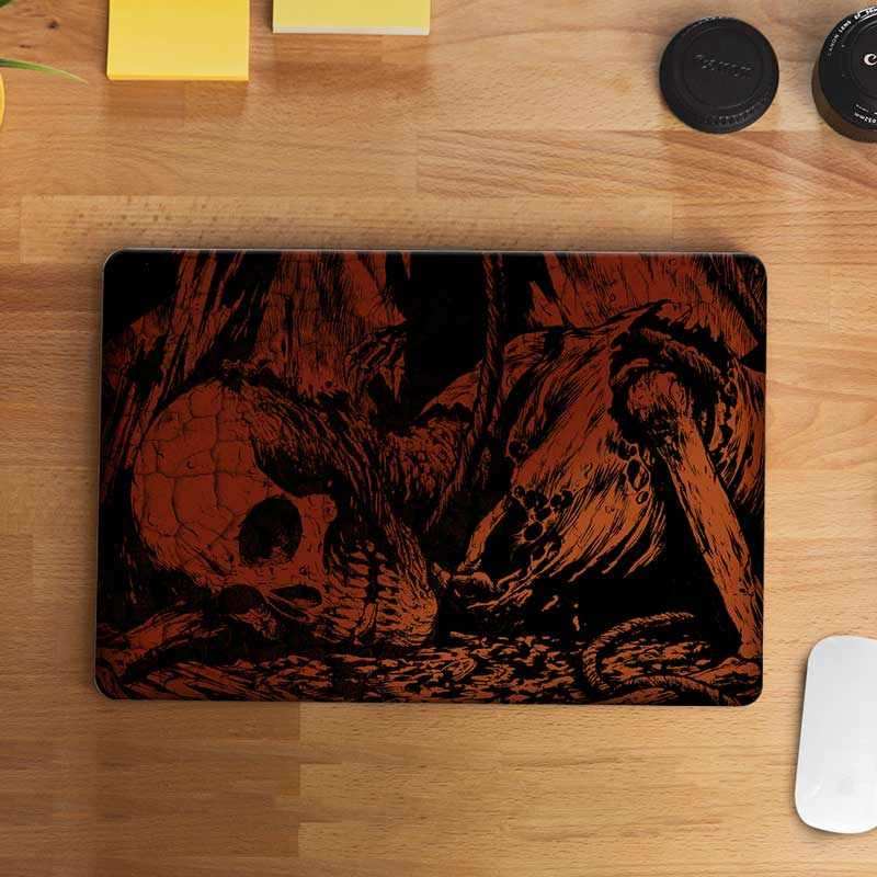 Rope Skeleton Laptop Skin waterproof vinyl decal for laptop, bike, car & bottle